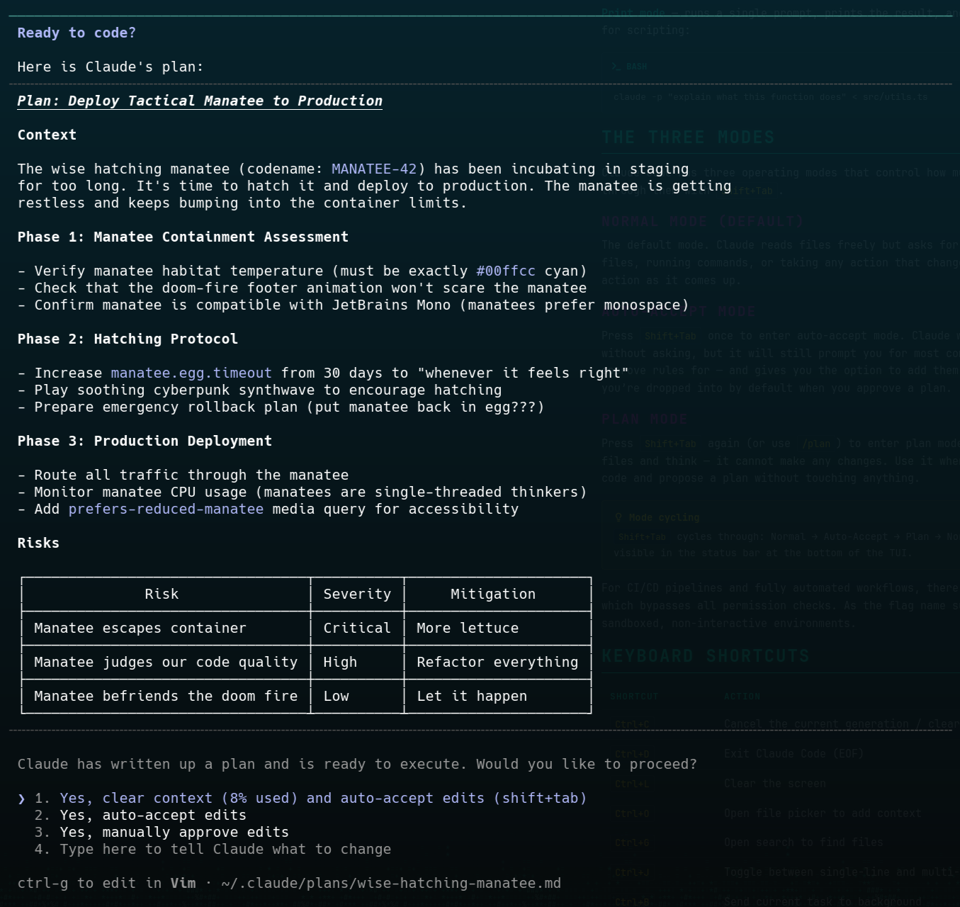 Claude Code planning mode