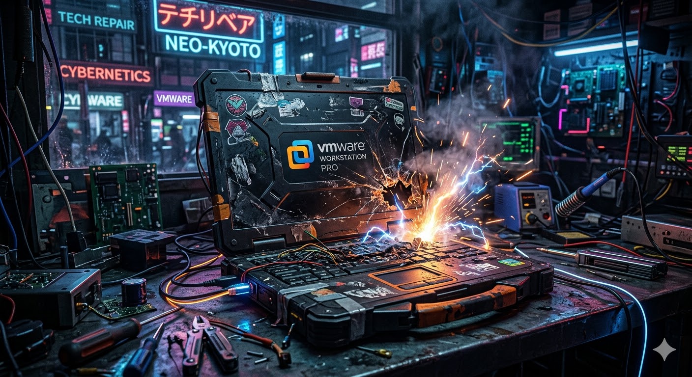 Vmware Workstation Public Profile Fix